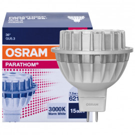LED Lampe, Reflektor, PARATHOM MR16, GU5,3 / 7,5W, 621 lm, 3000K, Osram