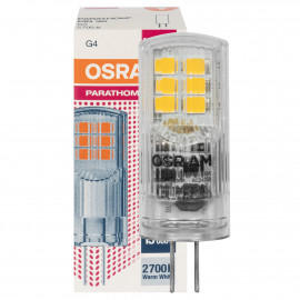 LED Stiftsockellampe PIN, G4, 2700K 2,6W (28W), 300 lm  L 40mm, Ø 14mm