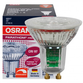 LED Lampe, Reflektor, PAR16, GU10 / 5,5W, 230 lm, 2700K, Osram