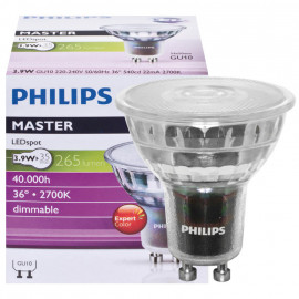 LED Reflektorlampe PAR16 MASTER LEDspot ExpertColor GU10 3,9W(35W) 265lm 2700K