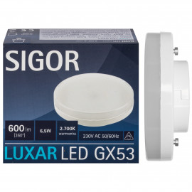 LED Reflektorlampe GX53/6,5W, 600 lm, 2700K