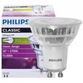 LED Reflektorlampe PAR16 COREPRO LEDSPOT GU10 4,6W(50W) 355lm 2700K