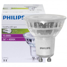 LED Reflektorlampe PAR16 COREPRO LEDSPOT GU10 3,5W(35W) 275lm 4000K