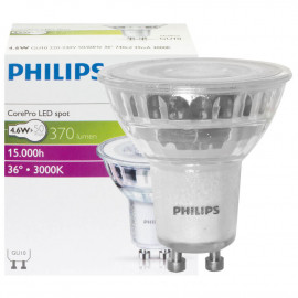 LED Reflektorlampe PAR16 COREPRO LEDSPOT GU10 4,6W(50W) 370lm 3000K