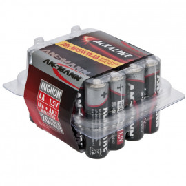 Batterie Set, Alkaline, Mignon, LR6, AA (in Klarsichtbox)