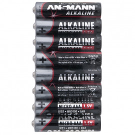 Batterie Set, Alkaline, Micro, LR03, AAA, 1,5V (Blisterware)