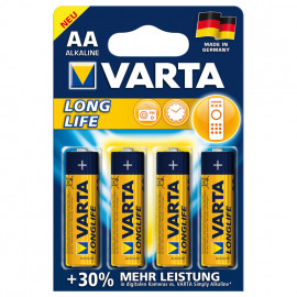 Batterie, LONGLIFE, Alkaline, Mignon, LR6, AA, 1,5V - Varta