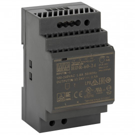 LED Reiheneinbau-Netzteil, HDR, 24V-DC / 60W (2,5A) Kurzschlusssicher