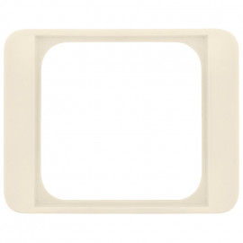 Adapterrahmen für Fremdgeräte 50 x 50 mm mit Zentralplatte, für B+J® alpha nea weiß