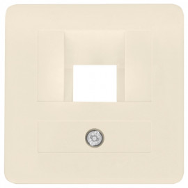 Zentralplatte für 1 fach UAE Steckdose, KLEIN SI® weiß