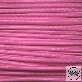 Lautsprecherkabel Textilumantelt GWH Farbe Pink 2 x 1,5 mm² (Meterware)
