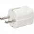Schutzkontakt Standard Stecker reinweiß Thermoplast 250V / 16A, VDE / KEMA KEUR
