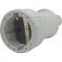 ABL PVC Kupplung 250V/16A grau Knickschutztülle, bis H07RN-F 3x1,5mm²