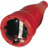 ABL Gummi Kupplung rot mit Zugentlastung bis H07RN-F 3x1,5mm²