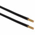 2 Stück Verdrahtungsbrücke Adernendhülsen, schwarz Kabel-Ø 6 mm² Länge 133 mm