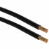 2 Stück Verdrahtungsbrücke Adernendhülsen, schwarz Kabel-Ø 10 mm² Länge 133 mm