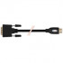 HDMI Anschlusskabel, Stecker / DVI-I-Stecker, PVC, Länge 5 m