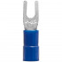 100 Stück Ringkabelschuh, PVC Isolation, für Kabel-Ø 1,5 - 2,5²mm  Anschluss 3 mm blau