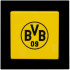 Komplettschalter, Unterputz - Wechselschalter mit Wippe Borussia Dortmund