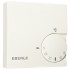 Raumthermostat Aufputz, Öffner, DESIGN 2000 RTR-E 6121, 230V / 10A, +5° bis +30°, reinweiß