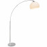 Standleuchte  VESSA, 1 x E27/60W Metall Chrom Zuleitung mit Schalter 1,5 m