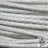 Textilkabel, Stoffkabel, Baumwolle Melange  3 adrig 3 x 0,75 mm² rund Füllgarn (Meterware)