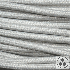 Textilkabel, Stoffkabel, Farbe Baumwolle Melange  3 adrig 3 x 0,5 mm² rund (Meterware)