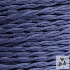Textilkabel, Stoffkabel, Farbe Violettblau 3 adrig 3 x 0,75 mm² verseilt (Meterware)