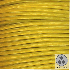 Textilkabel, Stoffkabel, Farbe Gelb 3 adrig 3 x 0,75 mm² rund mit Füllgarn (Meterware)