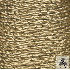 Textilkabel, Stoffkabel, Gold mit Punkten 3 adrig 3 x 0,75 mm² verseilt (Meterware)
