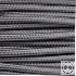 Textilkabel, Stoffkabel, Farbe Grau 2 adrig 2 x 0,75 mm² rund (Meterware)
