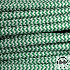 Textilkabel, Stoffkabel, Grün Zick Zack 2 adrig 2 x 0,75 mm² rund (Meterware)