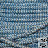 Textilkabel, Stoffkabel, Hellblau Zack Zack 3 adrig 3 x 0,75 mm² rund (Meterware)