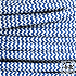 Textilkabel, Stoffkabel, Königsblau Zick-Zack 2 adrig 2 x 0,75 mm² rund (Meterware)