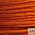 Textilkabel, Stoffkabel, Farbe Orange 2 adrig 2 x 0,75 mm² Flachkabel (Meterware)