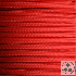 Textilkabel, Stoffkabel, Farbe Rot 3 adrig 3 x 1,5 mm² rund (Meterware)