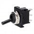 Mini Kipp Schalter 230V / 6(4A), Steckanschluß 4,8mm 1 polig Um schwarz