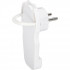 Flächen Winkelstecker extra flach weiß Thermoplast