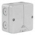 Kabeldose, ABOX 060, AP, Länge 110 mm, Breite 110 mm, Höhe 67 mm