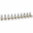 Endklemme BOXLINE  transparent, 10-polig, 4 mm², einseitig geschlossen