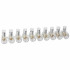 Endklemme BOXLINE transparent, 10-polig, 6 mm², einseitig geschlossen