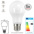 5 x E27 LED SMD Birnenlampe warmweiß 9 W entspricht 60Watt