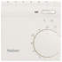 Raumthermostat, Aufputz Öffner, RAM 704, 230V/10A, +5° bis +30°, mit Schalter, reinweiß