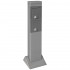 Steckdosensäule, STEEL CRAFT, 2 Steckdosen Sockel Breite 165mm, Tiefe 165mm