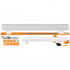 LED Linienlampe, opal, 2-Sockel-S14s 5W, 450 lm L 300, Ø 30