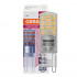 LED Stiftsockellampe klar PIN G9 2,6W(30W)320lm 2700K L52mm Ø15mm