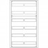 Feld /-Wandverteiler Komplettschrank 210 AV 2-Felder / 6 Reihen 